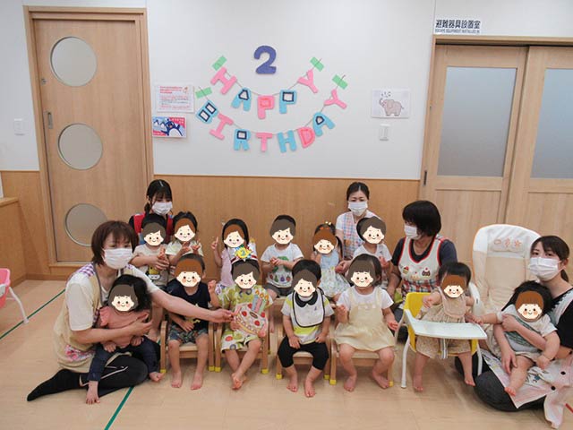 ７月お誕生日会👑