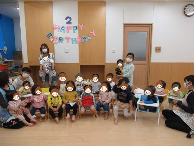 10月のお誕生日会をしました🎂