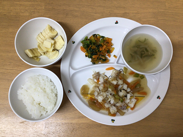 白身魚の中華蒸し