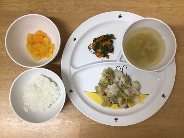 白身魚の磯辺揚げ