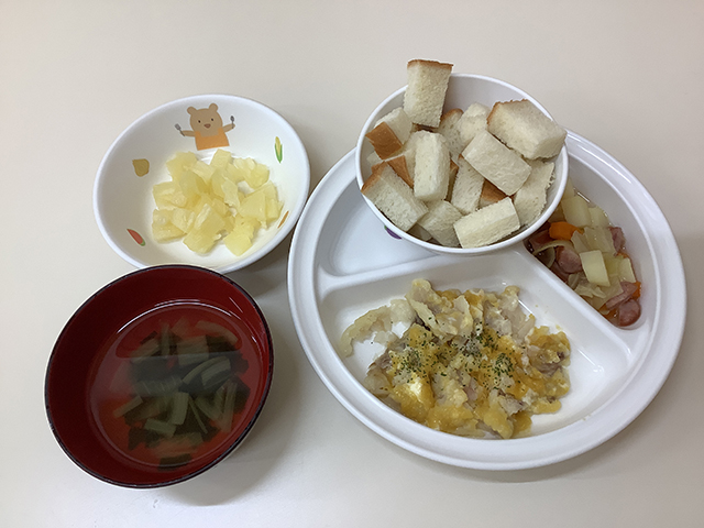 白身魚のコーンマヨ焼き