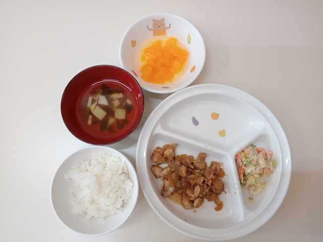 鶏の照り焼き