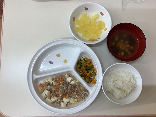 春雨入り麻婆豆腐