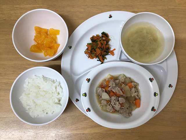 豚肉と野菜のべっこう煮