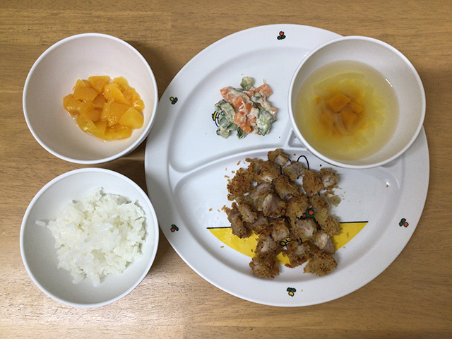 鶏のパン粉揚げ
