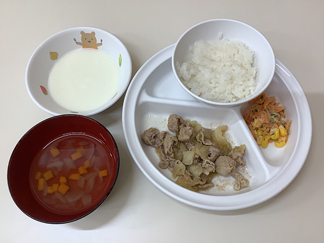豚肉とキャベツの炒め物