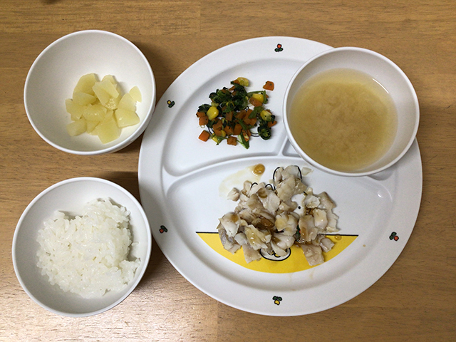 白身魚の香味焼き