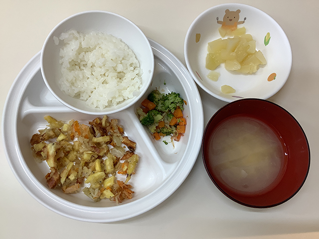 小魚のかき揚げ