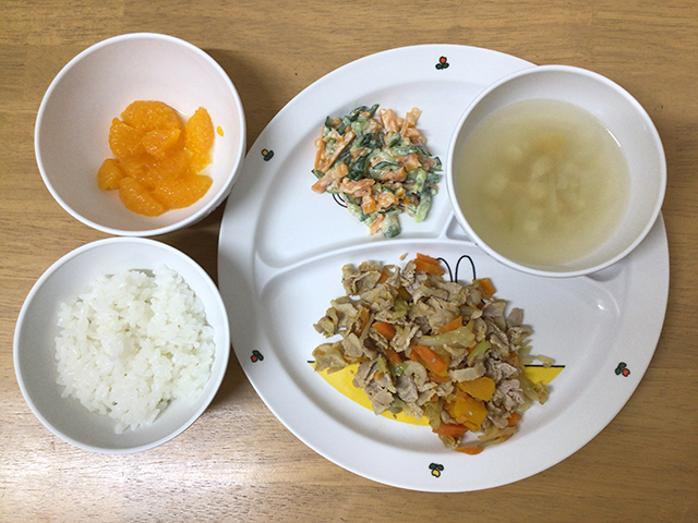 豚肉と野菜の蒸し焼き
