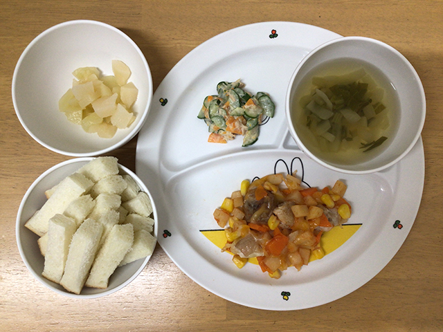 鶏肉と野菜のグリル