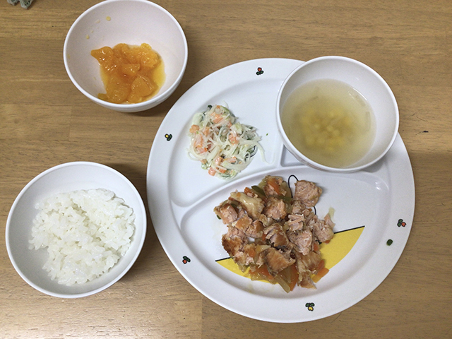 鮭の南蛮ソース