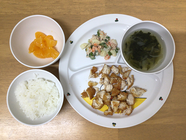 ささみのレモンしょうゆがけ