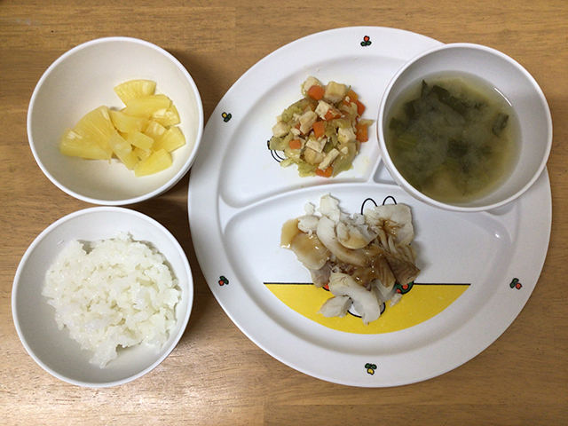 白身魚の照り焼き