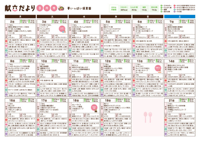 202603_夢いっぱい献立だより_普通食