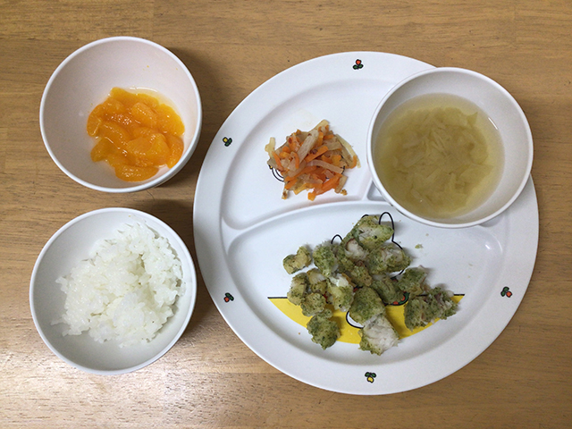 白身魚の磯辺揚げ