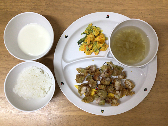 鶏肉の磯辺揚げ