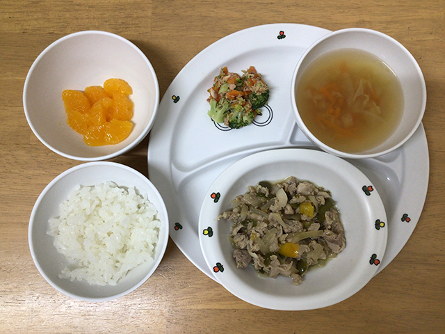 豚肉とピーマンの炒め物