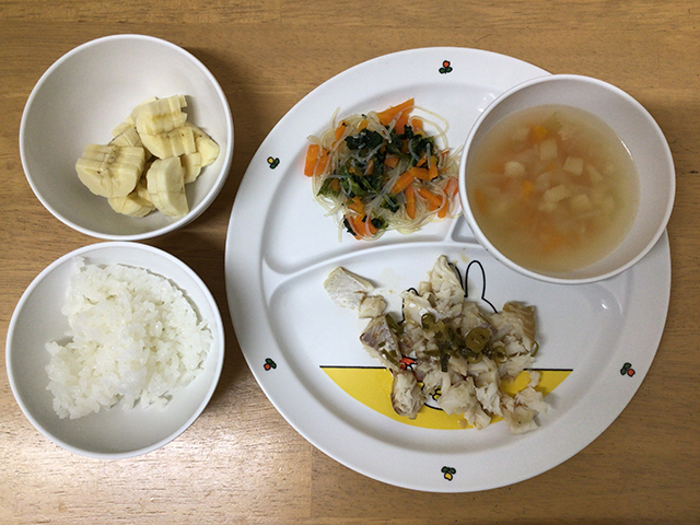 白身魚の香味焼き