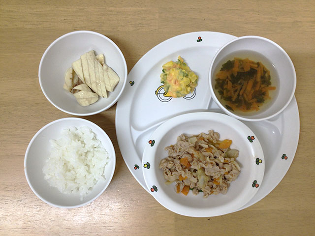 豚肉の甘酢炒め